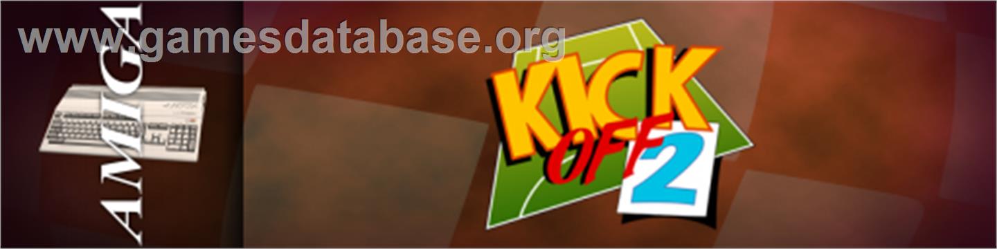 Kick Off 2: Return To Europe - Commodore Amiga - Artwork - Marquee