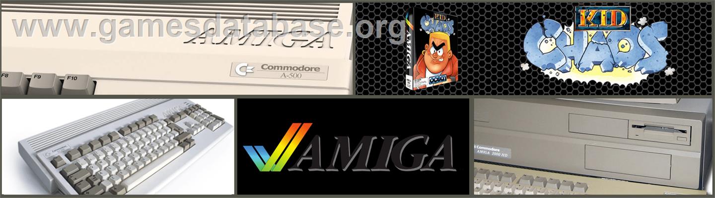 Kid Chaos - Commodore Amiga - Artwork - Marquee