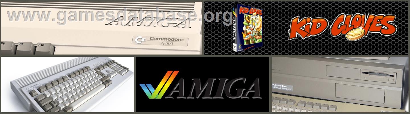 Kid Gloves - Commodore Amiga - Artwork - Marquee
