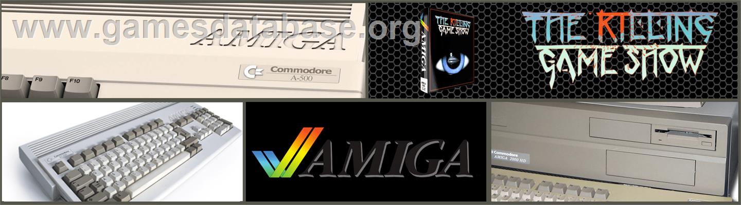 Killing Game Show - Commodore Amiga - Artwork - Marquee