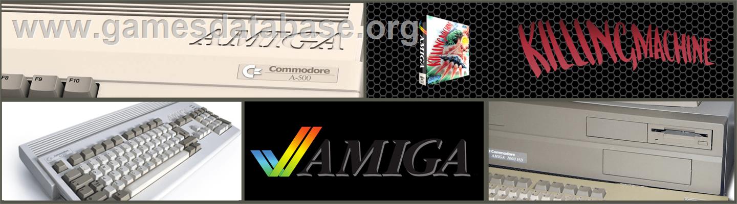 Killing Machine - Commodore Amiga - Artwork - Marquee