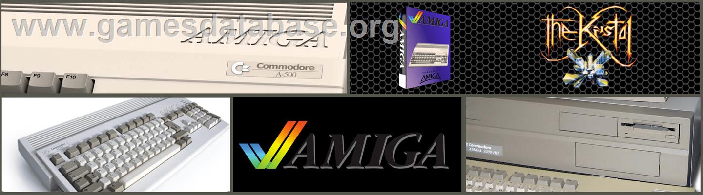 Kristal - Commodore Amiga - Artwork - Marquee
