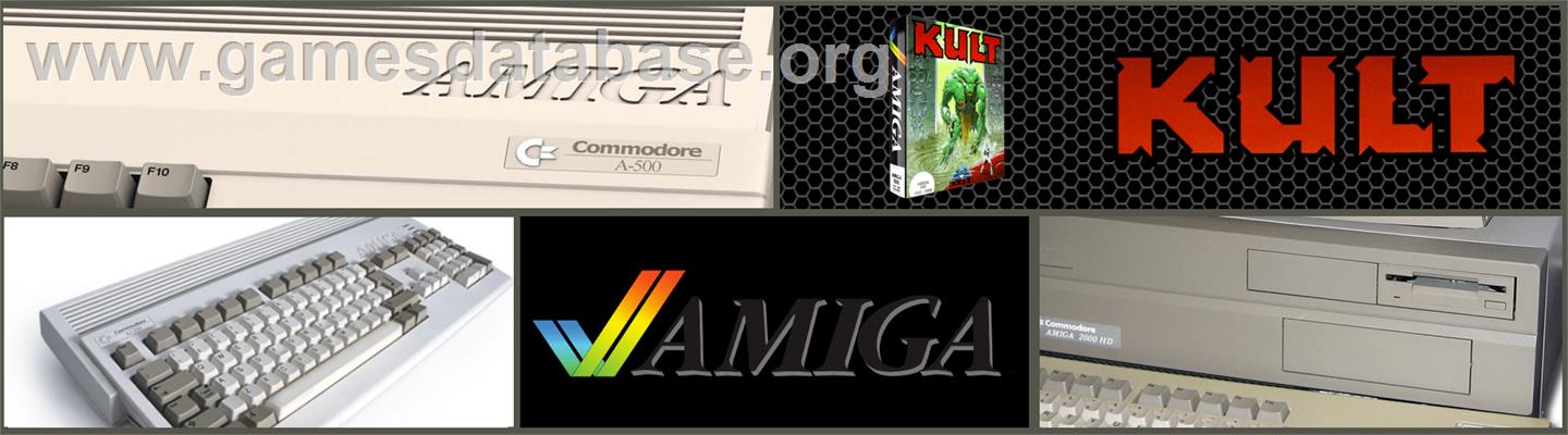 Kult - Commodore Amiga - Artwork - Marquee