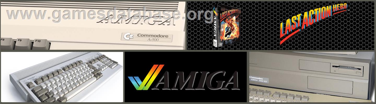 Last Action Hero - Commodore Amiga - Artwork - Marquee