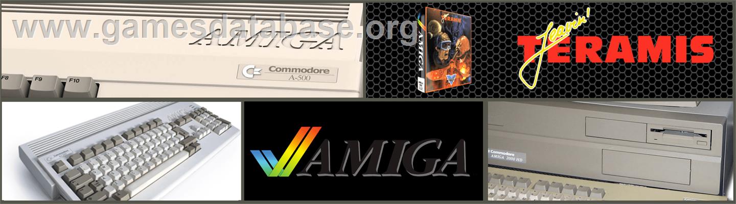 Leavin' Teramis - Commodore Amiga - Artwork - Marquee