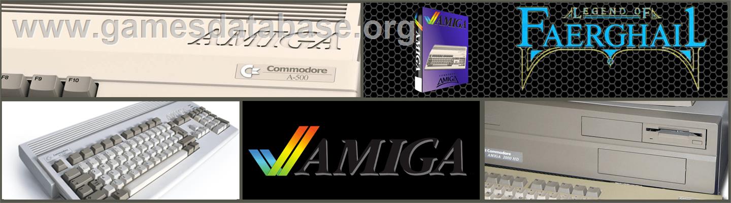Legend of Faerghail - Commodore Amiga - Artwork - Marquee