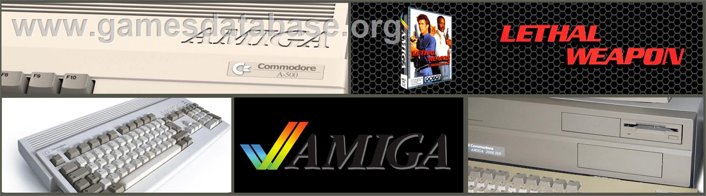 Lethal Weapon - Commodore Amiga - Artwork - Marquee