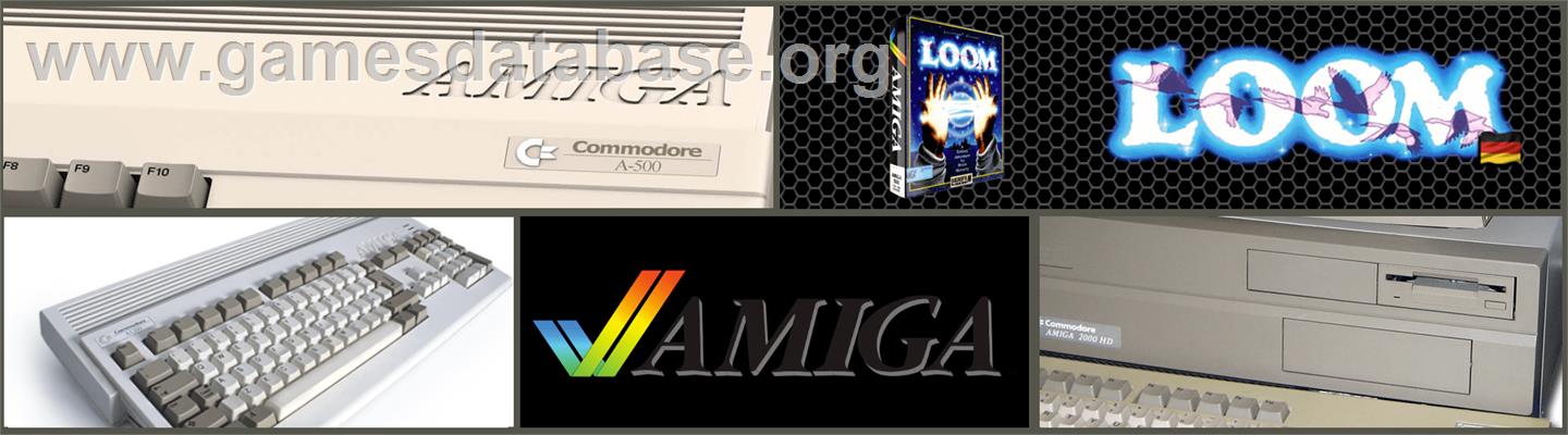 Loom - Commodore Amiga - Artwork - Marquee