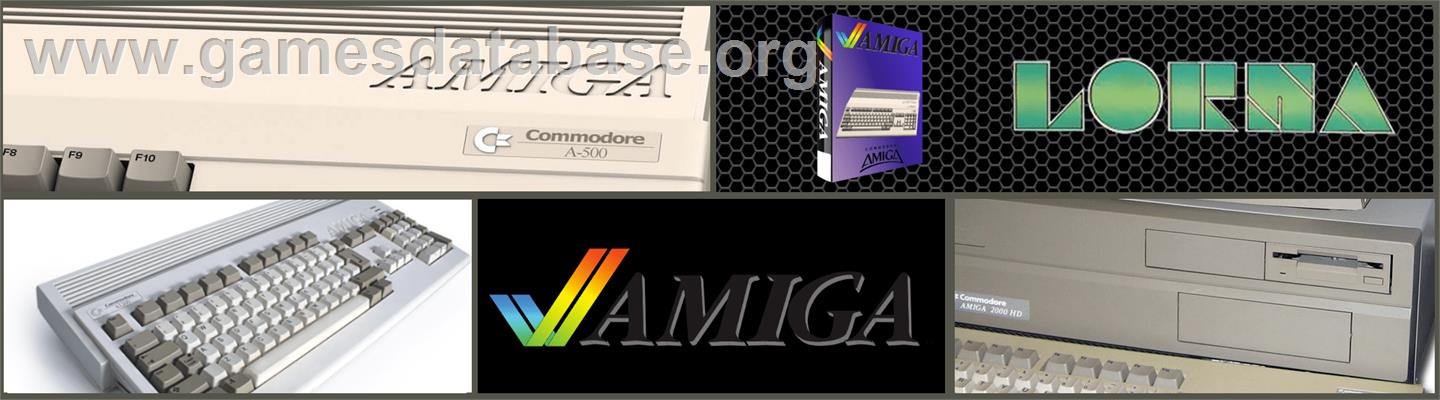 Lorna - Commodore Amiga - Artwork - Marquee