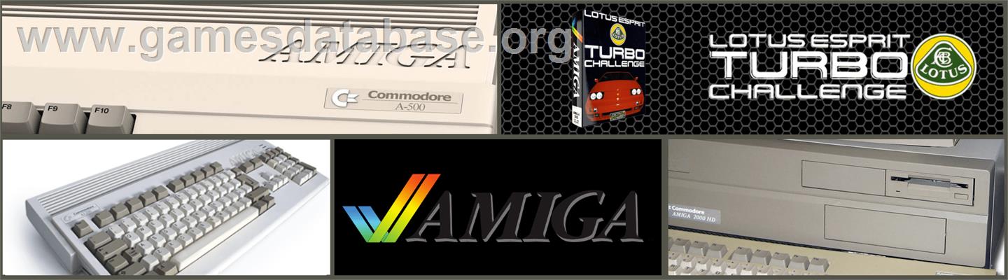 Lotus: The Ultimate Challenge - Commodore Amiga - Artwork - Marquee