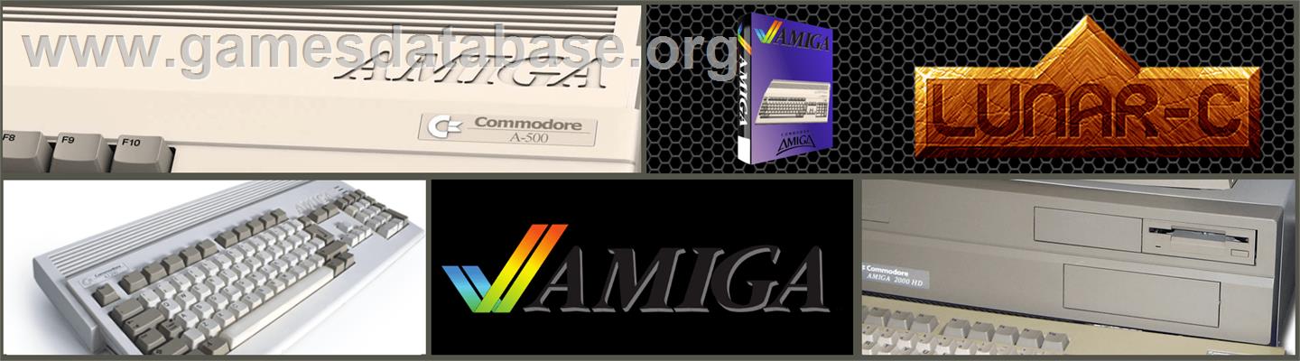 Lunar-c - Commodore Amiga - Artwork - Marquee