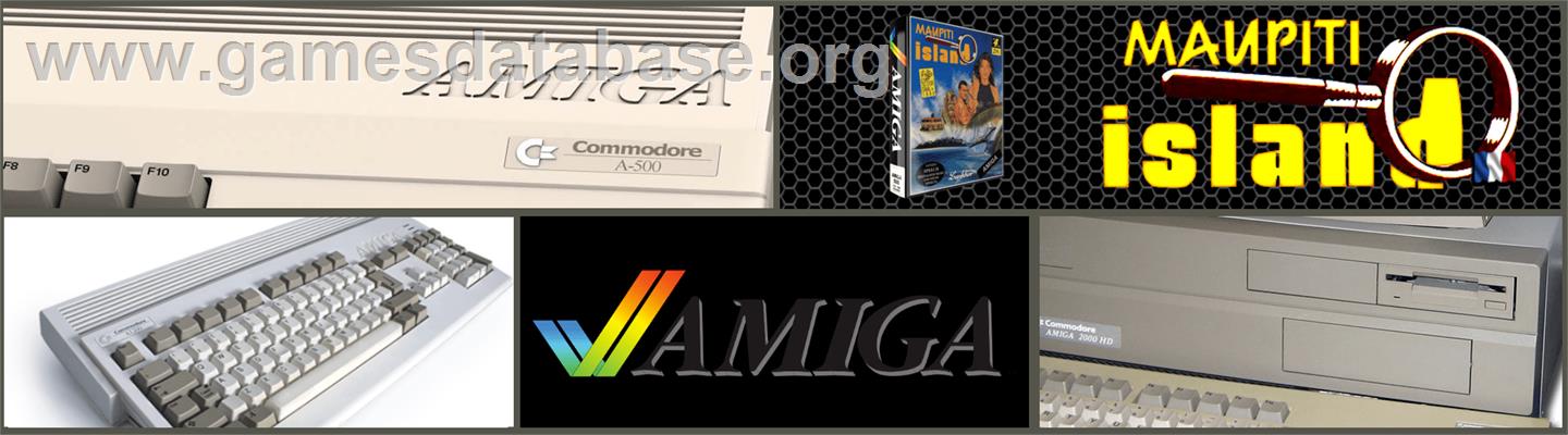 Maupiti Island - Commodore Amiga - Artwork - Marquee