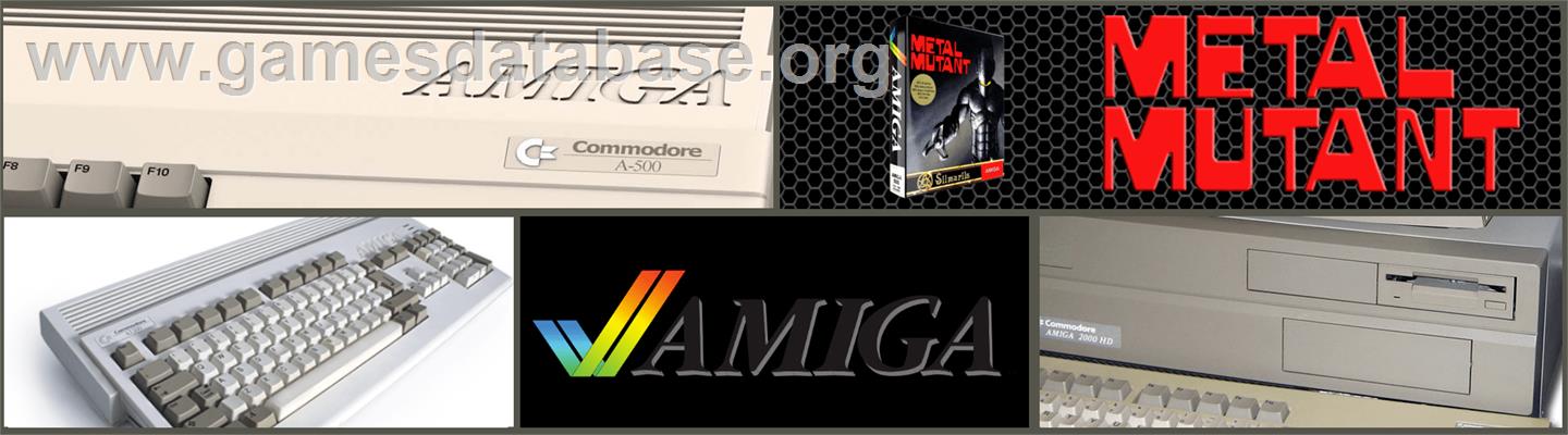 Metal Mutant - Commodore Amiga - Artwork - Marquee