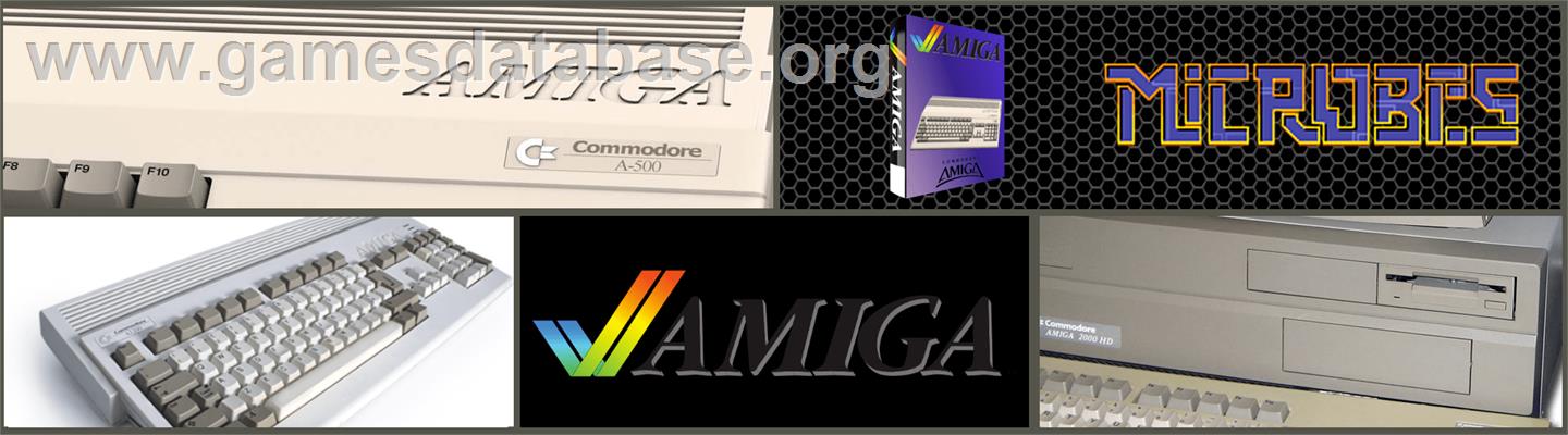 Microbes - Commodore Amiga - Artwork - Marquee