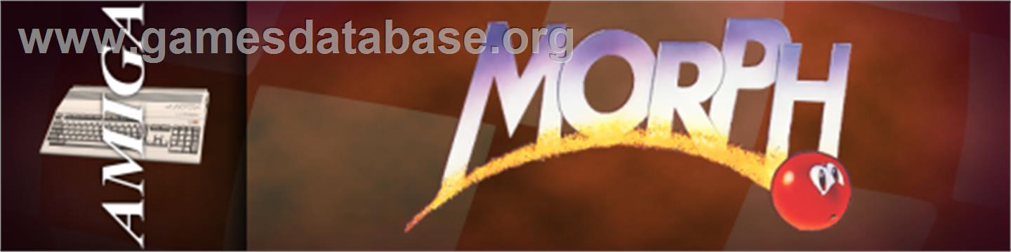 Morph - Commodore Amiga - Artwork - Marquee