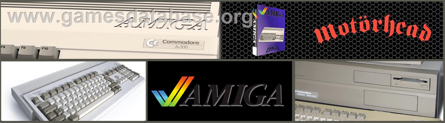 Motorhead - Commodore Amiga - Artwork - Marquee