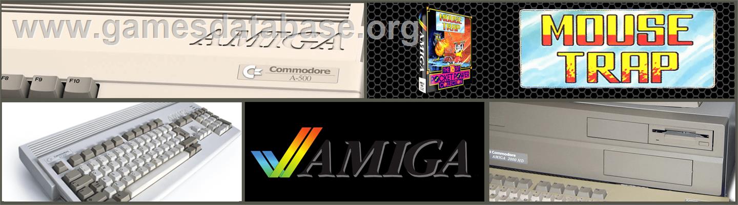 Mouse Trap - Commodore Amiga - Artwork - Marquee
