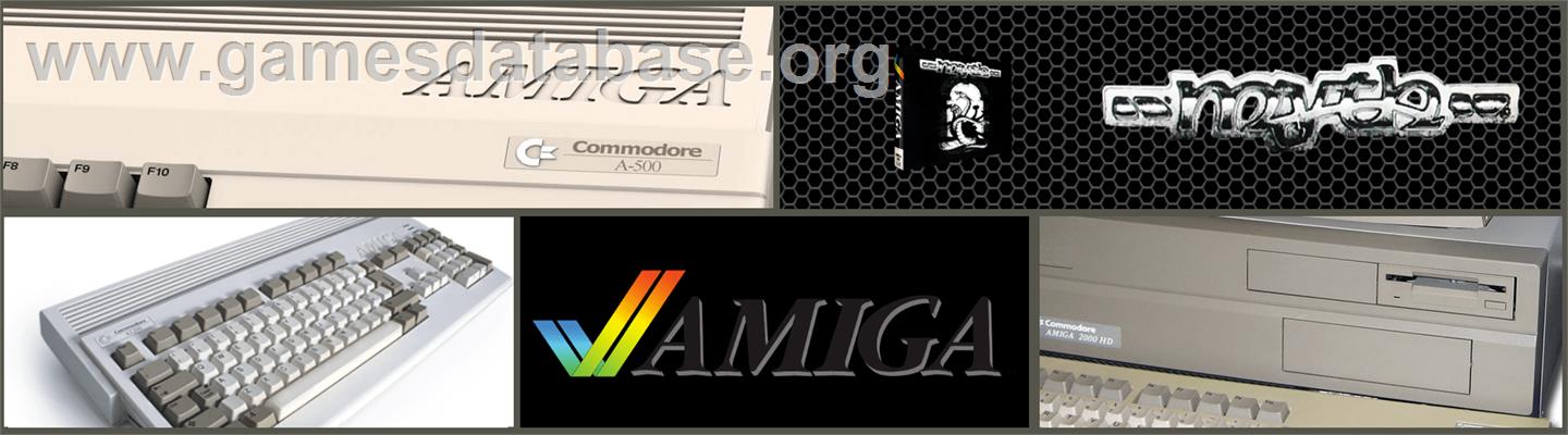 Myth: History in the Making - Commodore Amiga - Artwork - Marquee