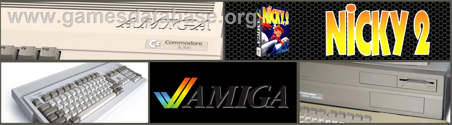 Nicky 2 - Commodore Amiga - Artwork - Marquee