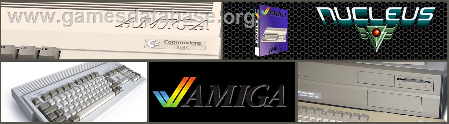 Nucleus - Commodore Amiga - Artwork - Marquee
