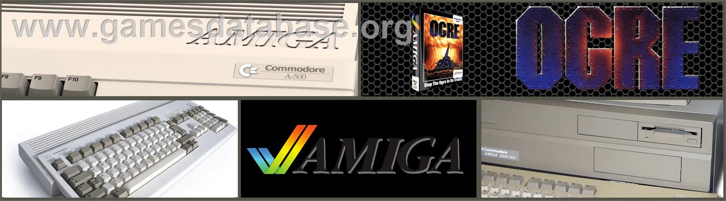 Ogre - Commodore Amiga - Artwork - Marquee