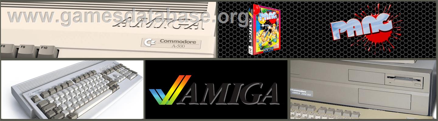 Pang - Commodore Amiga - Artwork - Marquee