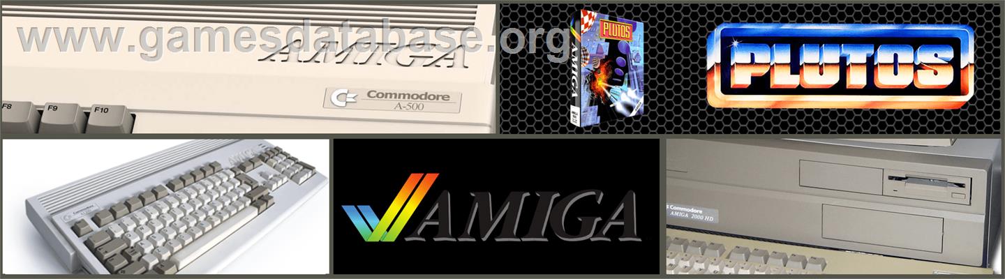 Plutos - Commodore Amiga - Artwork - Marquee