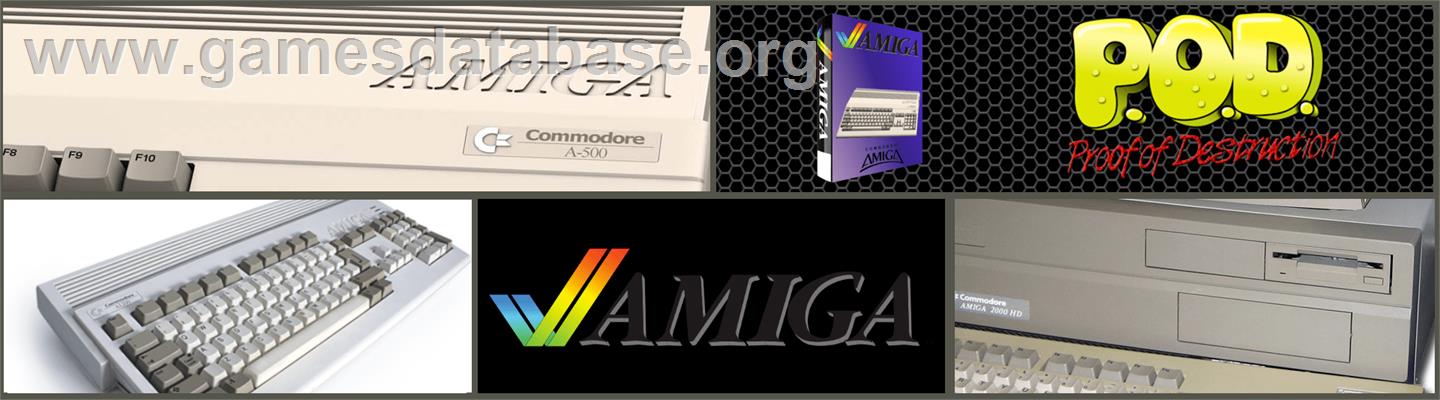 Pod - Commodore Amiga - Artwork - Marquee