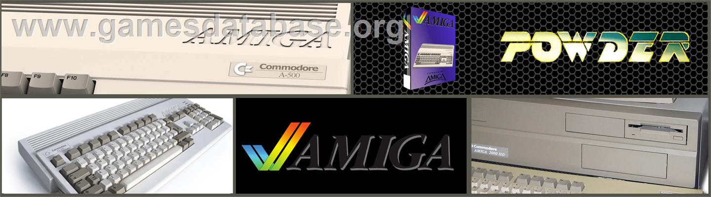 Powder - Commodore Amiga - Artwork - Marquee
