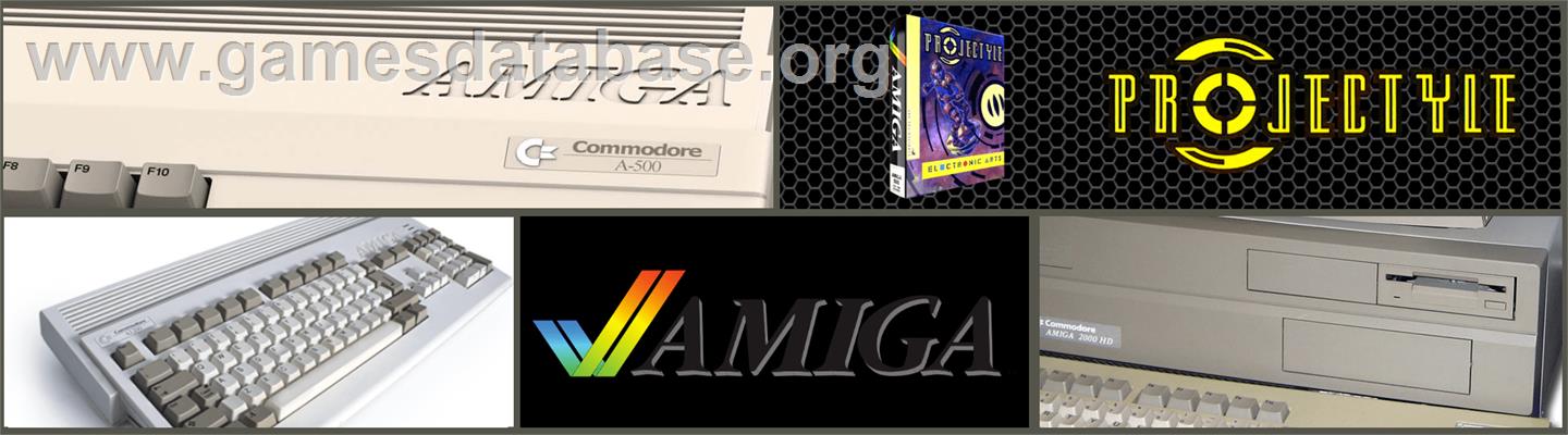 Projectyle - Commodore Amiga - Artwork - Marquee