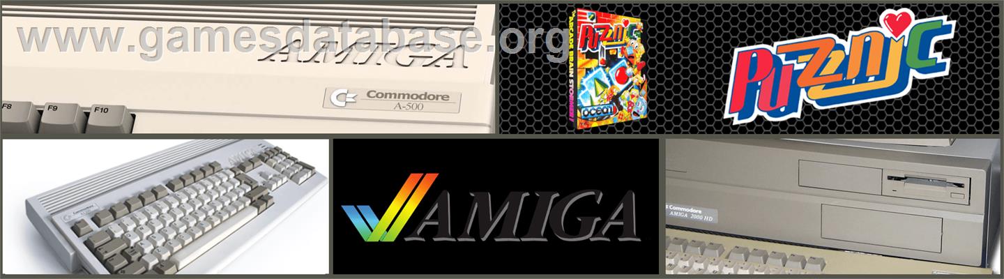 Puzznic - Commodore Amiga - Artwork - Marquee