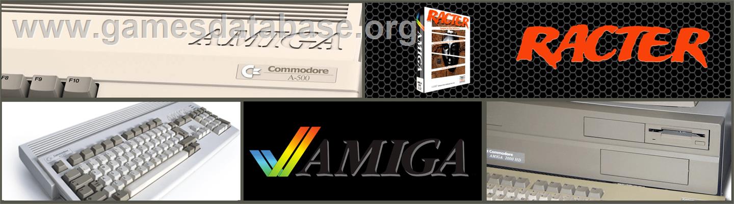 Racter - Commodore Amiga - Artwork - Marquee