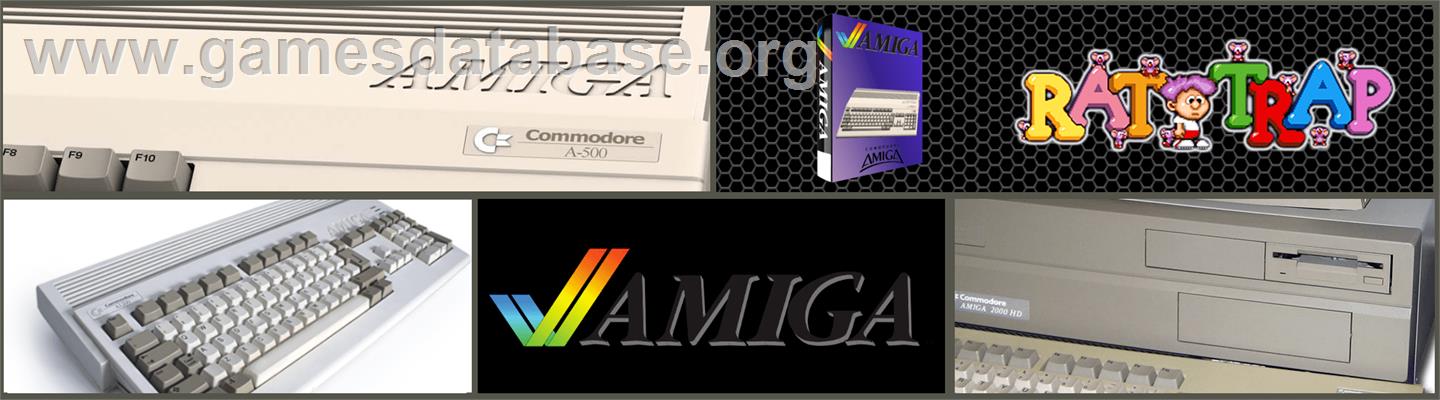 Rat Trap - Commodore Amiga - Artwork - Marquee