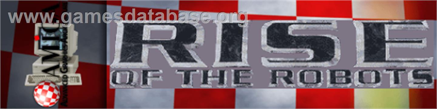 Rise Of The Robots - Commodore Amiga - Artwork - Marquee