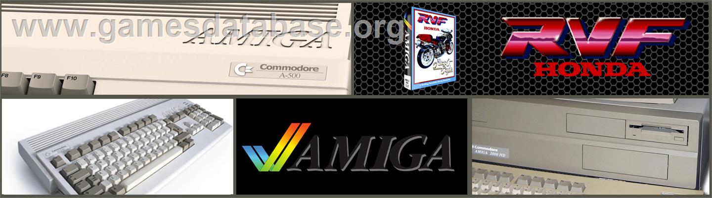 Rvf Honda - Commodore Amiga - Artwork - Marquee
