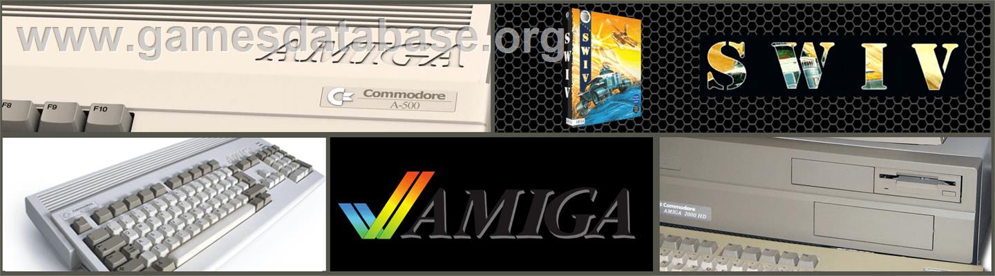 S.W.I.V. - Commodore Amiga - Artwork - Marquee