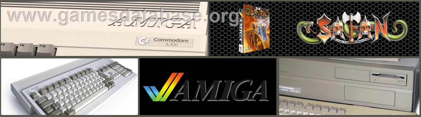 Satan - Commodore Amiga - Artwork - Marquee