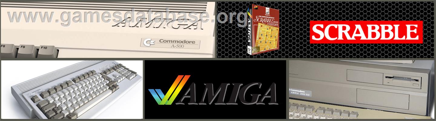 Scrabble - Commodore Amiga - Artwork - Marquee