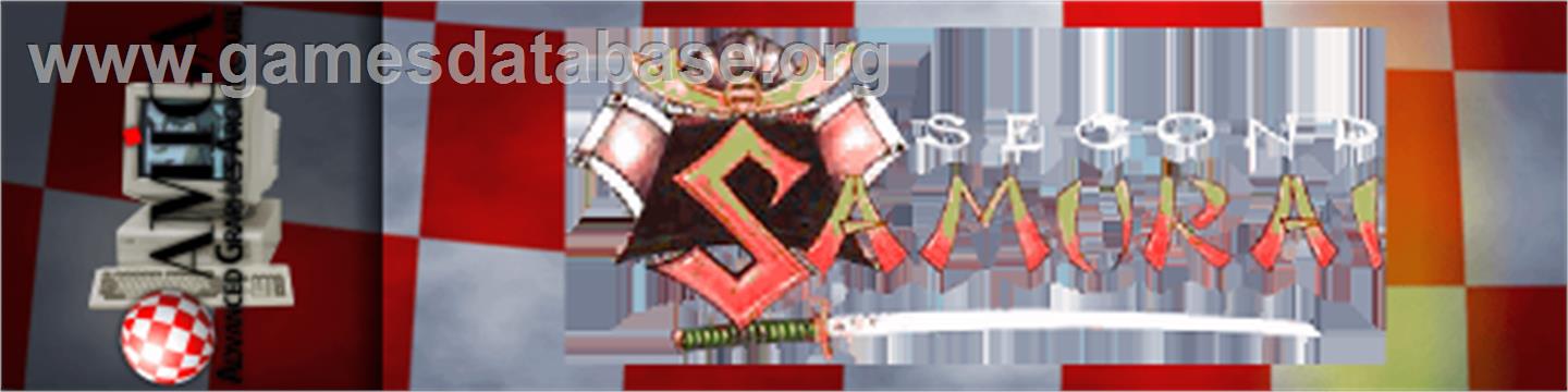 Second Samurai - Commodore Amiga - Artwork - Marquee