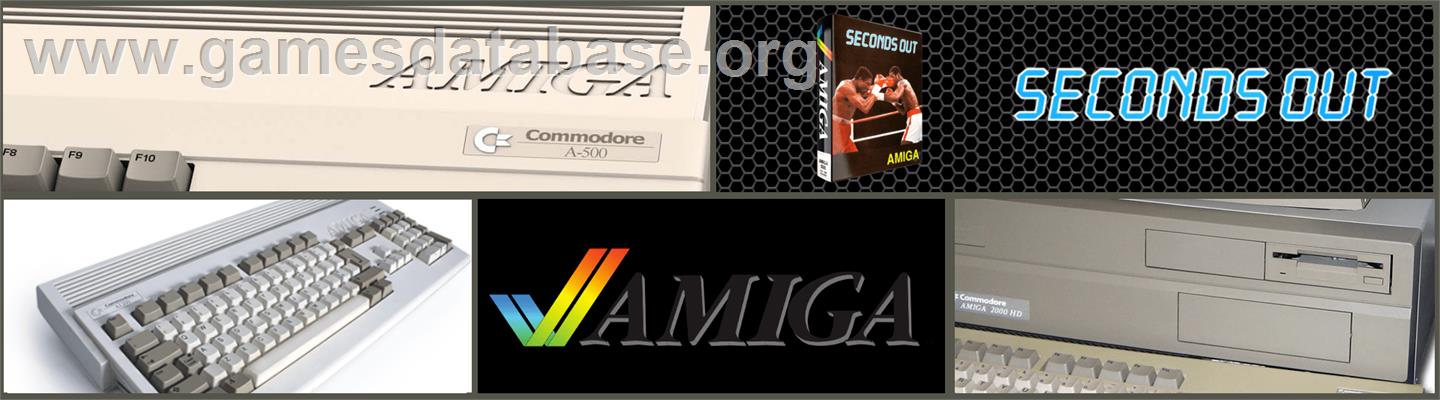 Seconds Out - Commodore Amiga - Artwork - Marquee