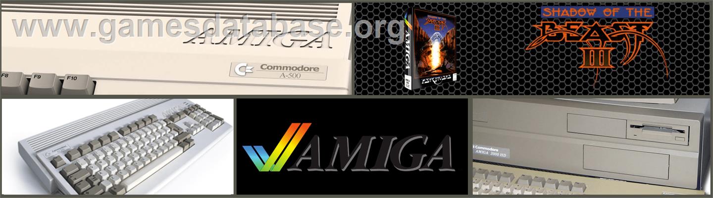 Shadow of the Beast - Commodore Amiga - Artwork - Marquee