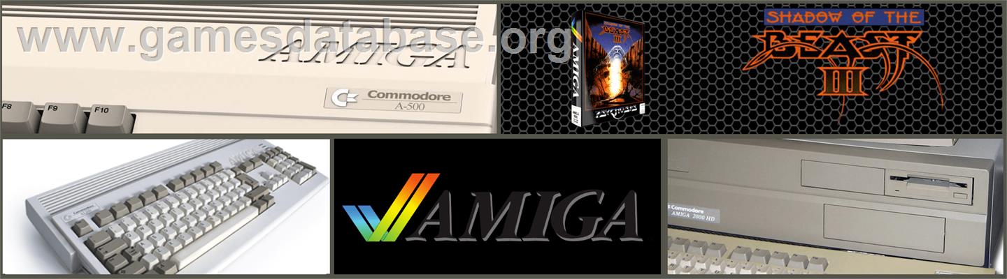 Shadow of the Beast 3: Out of the Shadow - Commodore Amiga - Artwork - Marquee