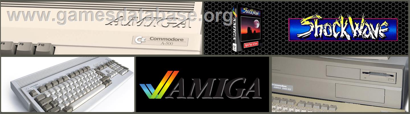 Shockwave - Commodore Amiga - Artwork - Marquee