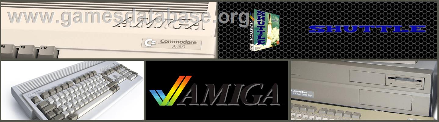 Shuttle - Commodore Amiga - Artwork - Marquee