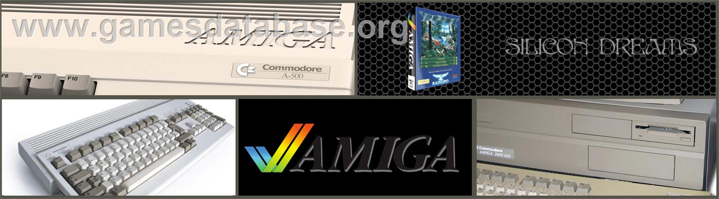Silicon Dreams - Commodore Amiga - Artwork - Marquee