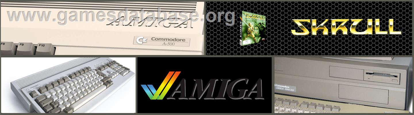 Skrull - Commodore Amiga - Artwork - Marquee