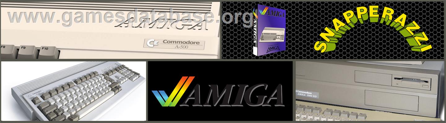 Snapperazzi - Commodore Amiga - Artwork - Marquee