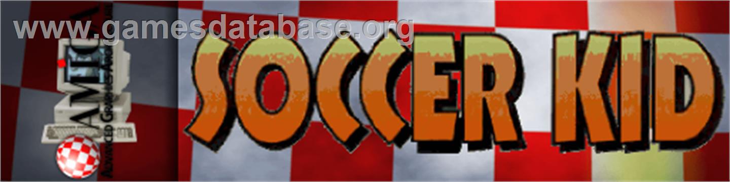 Soccer Kid - Commodore Amiga - Artwork - Marquee