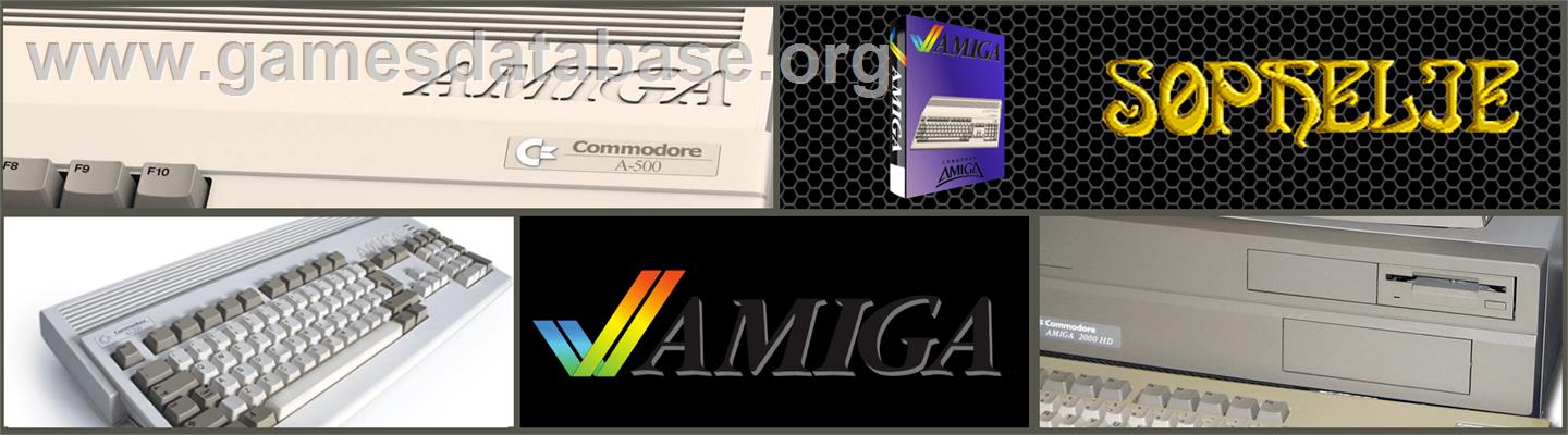 Sophelie - Commodore Amiga - Artwork - Marquee