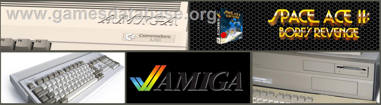 Space Ace (1989) - Commodore Amiga - Artwork - Marquee